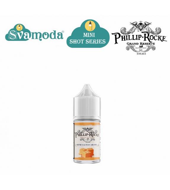 PHILLIP ROCKE GRAND RESERVE CREME SALTED CARAMEL MINI SHOT MIX 10ML