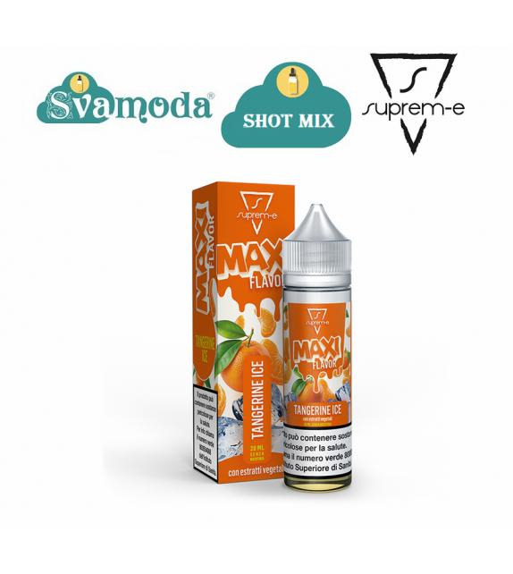 SUPREM-E MAXI FLAVOR TANGERINE ICE SHOT MIX 20ML