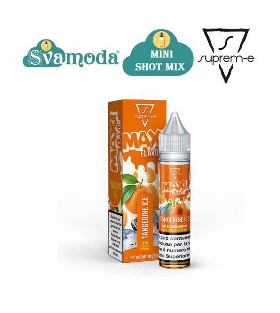 SUPREM-E MAXI FLAVOR TANGERINE ICE MINI SHOT MIX 10ML