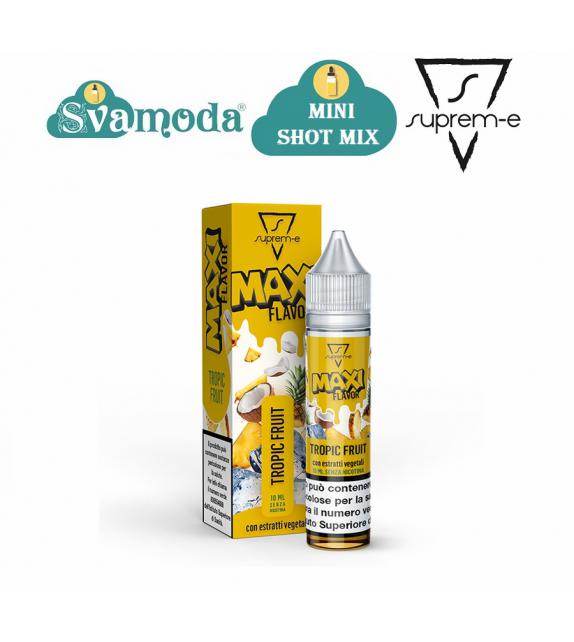 SUPREM-E MAXI FLAVOR TROPIC FRUIT MINI SHOT MIX 10ML