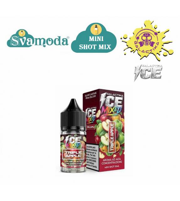 GALACTIKA ICE MIXED TRIPLE APPLE MINI SHOT MIX 10ML+