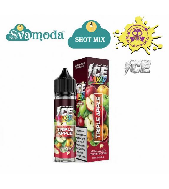 GALACTIKA ICE MIXED TRIPLE APPLE SHOT MIX 10ML + 50