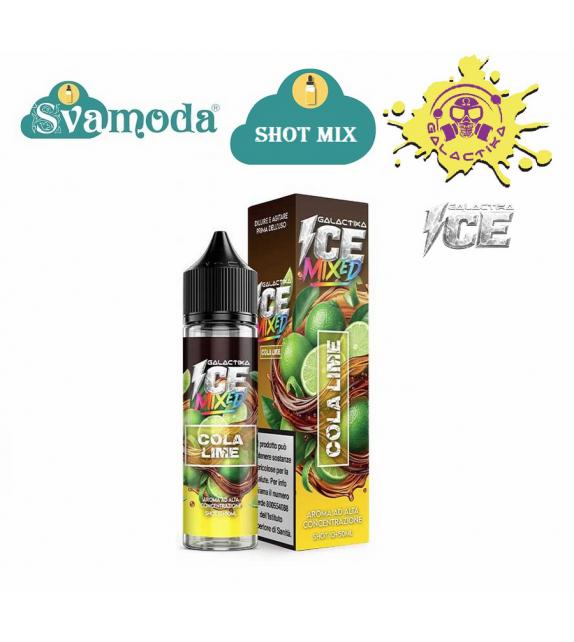 GALACTIKA ICE MIXED COLA LIME SHOT MIX 10ML + 50