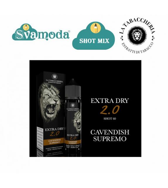 LA TABACCHERIA EXTRA DRY 2.0 CAVENDISH SUPREMO SHOT MIX 20ML