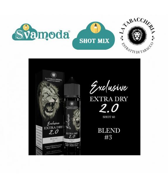 LA TABACCHERIA EXTRA DRY 2.0 BLEND 3 SHOT MIX 20ML