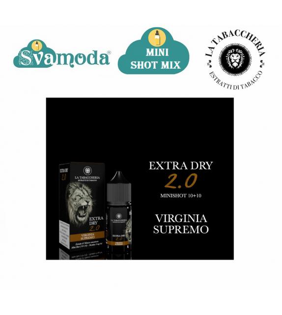 LA TABACCHERIA EXTRA DRY 2.0 VIRGINIA SUPREMO MINI SHOT MIX 10ML