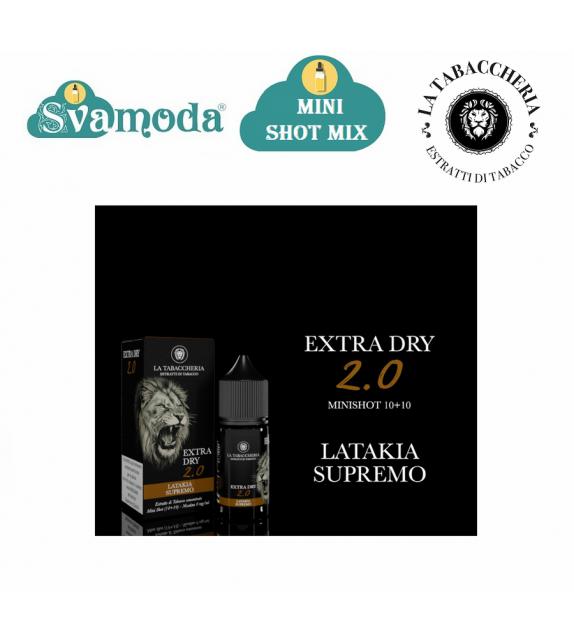 LA TABACCHERIA EXTRA DRY 2.0 LATAKIA SUPREMO MINI SHOT MIX 10ML