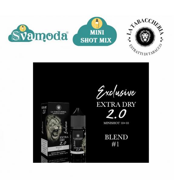 LA TABACCHERIA EXTRA DRY 2.0 BLEND 1 MINI SHOT MIX 10ML
