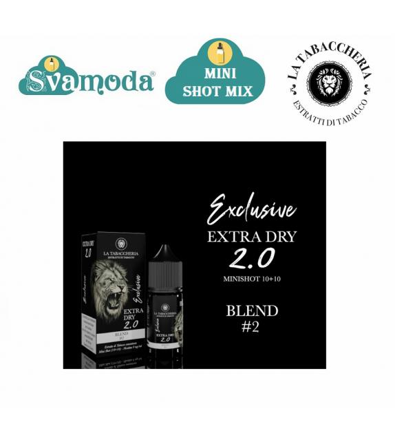 LA TABACCHERIA EXTRA DRY 2.0 BLEND 2 MINI SHOT MIX 10ML