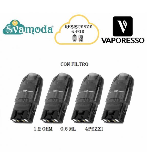 VAPORESSO COSS POD 4PZ CON FILTRO