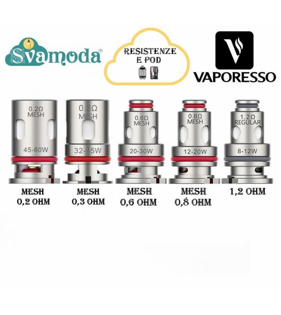VAPORESSO GTX RESISTENZA