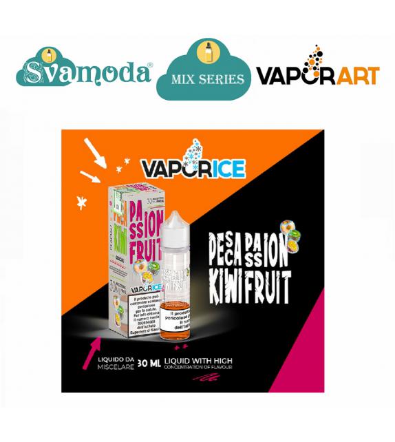 VAPORART VAPORICE PESCA KIWI PASSION FRUIT MIX&VAPE 30ML