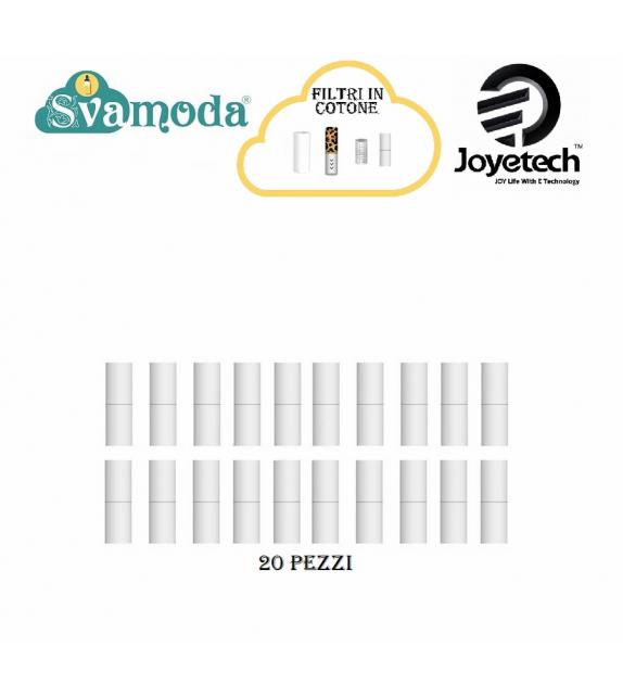 JOYETECH EROLL SLIM FILTRI IN COTONE (20Pz)
