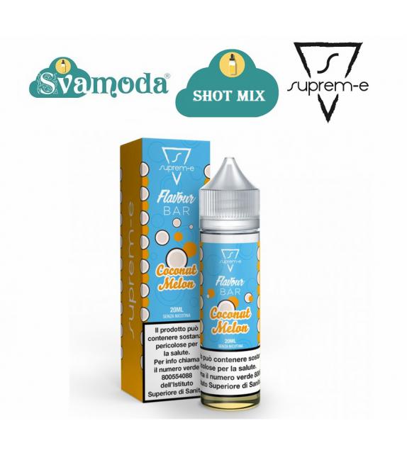 SUPREM-E FLAVOUR BAR COCONUT MELON SHOT MIX 20ML