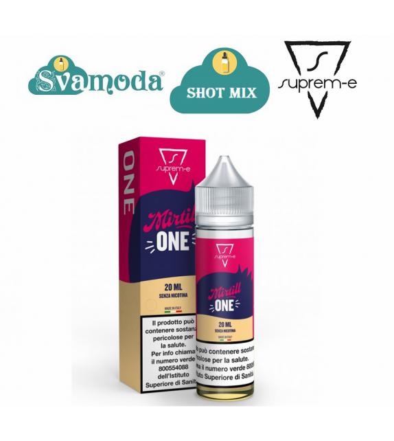 SUPREM-E ONE MIRTILLONE SHOT MIX 20ML