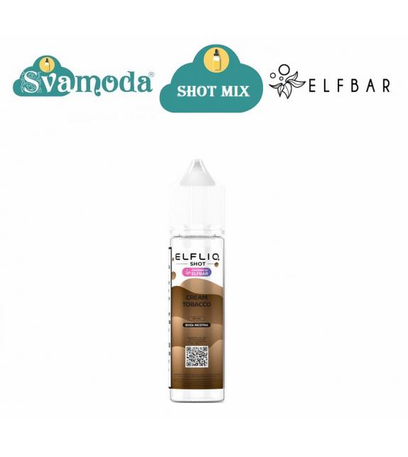 ELFBAR ELFLIQ CREAM TOBACCO SHOT MIX  20ML