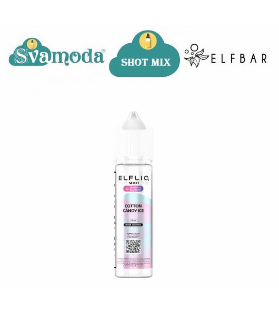 ELFBAR ELFLIQ COTTON CANDY ICE SHOT MIX 20ML