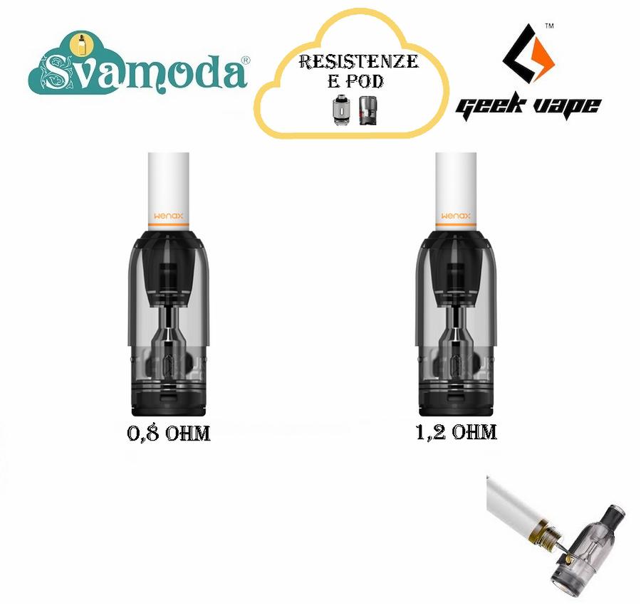 geekvape aegis solo 3 istruzioni RESISTENZA WENAX M1 CARTUCCIA COIL GEEKVAPE 4 PEZZI Resistenza 0.8 Ω main image 0