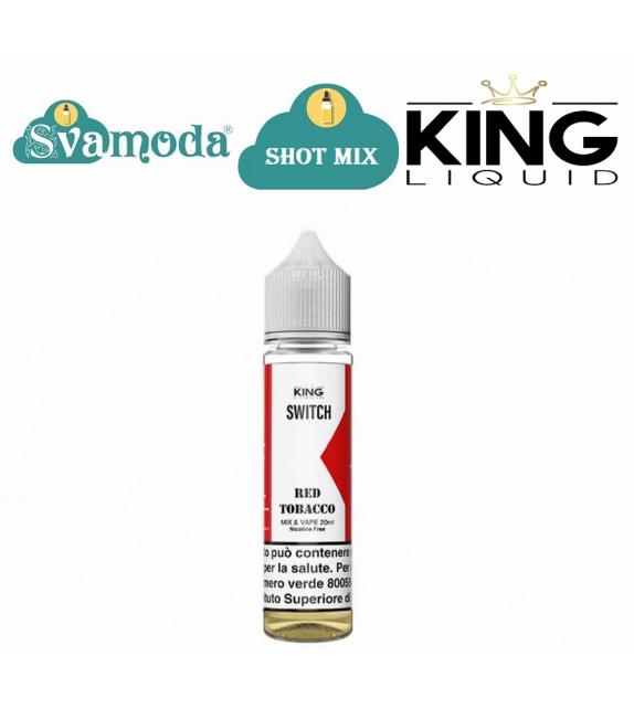 KING LIQUID SWITCH RED TOBACCO SHOT MIX 20ML