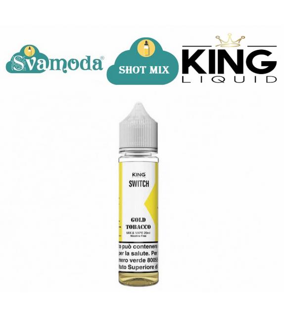 KING LIQUID SWITCH GOLD TOBACCO SHOT MIX 20ML