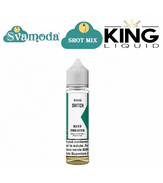 KING LIQUID SWITCH MINT TOBACCO SHOT MIX 20ML