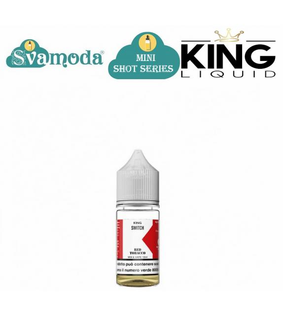 KING LIQUID SWITCH RED TOBACCO MINI SHOT MIX 10ML