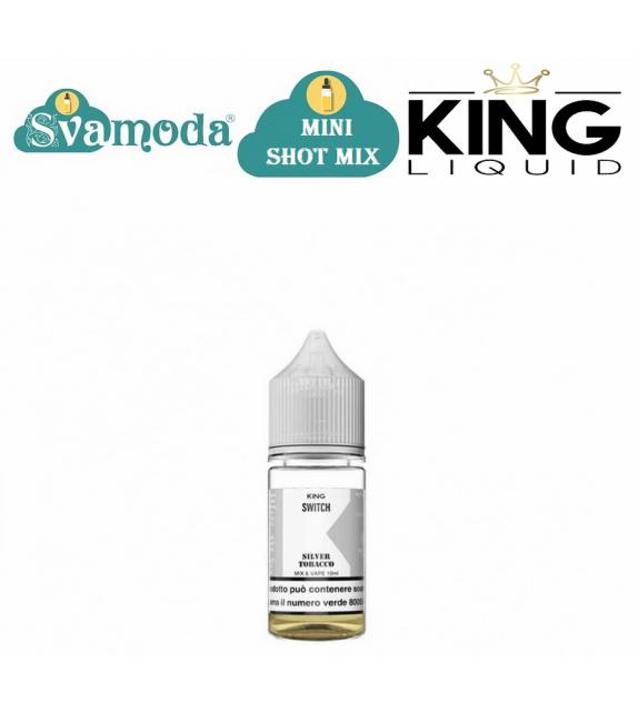 KING LIQUID SWITCH SILVER TOBACCO MINI SHOT MIX 10ML
