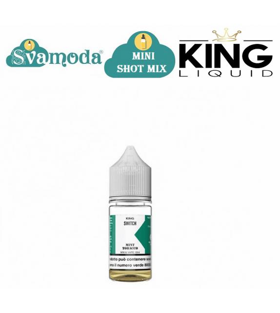 KING LIQUID SWITCH MINT TOBACCO MINI SHOT MIX 10ML