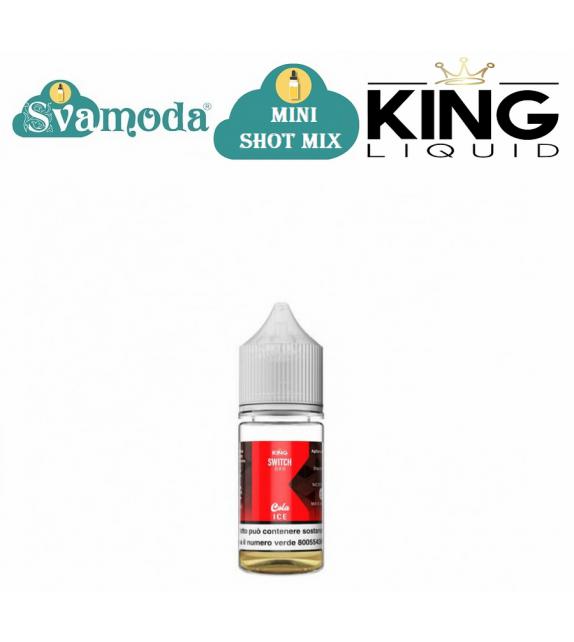 KING LIQUID SWITCH BAR COLA ICE MINI SHOT MIX 10ML