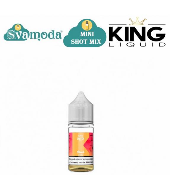 KING LIQUID SWITCH BAR PEACH ICE MINI SHOT MIX 10ML