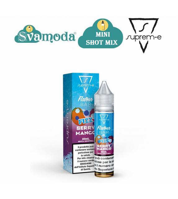 SUPREM-E FLAVOUR BAR FIZZ BERRY MANGO MINI SHOT MIX 10ML