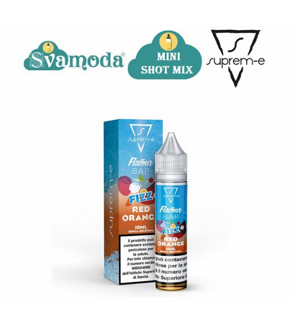 SUPREM-E FLAVOUR BAR FIZZ RED ORANGE MINI SHOT MIX 10ML