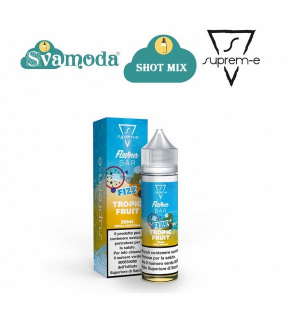 SUPREM-E FLAVOUR BAR FIZZ TROPIC FRUIT SHOT MIX 20ML