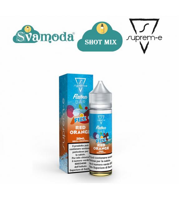 SUPREM-E FLAVOUR BAR FIZZ RED ORANGE SHOT MIX 20ML