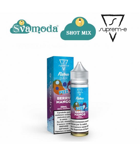 SUPREM-E FLAVOUR BAR FIZZ BERRY MANGO SHOT MIX 20ML