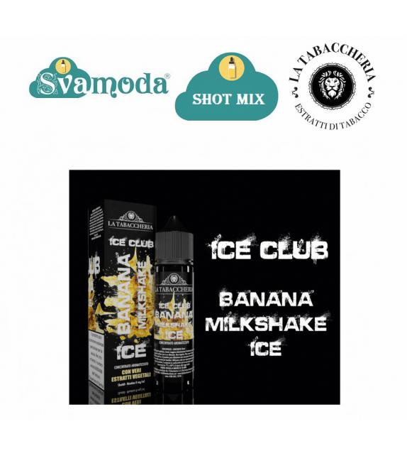 LA TABACCHERIA ICE CLUB BANANA MILKSHAKE ICE SHOT MIX 20ML