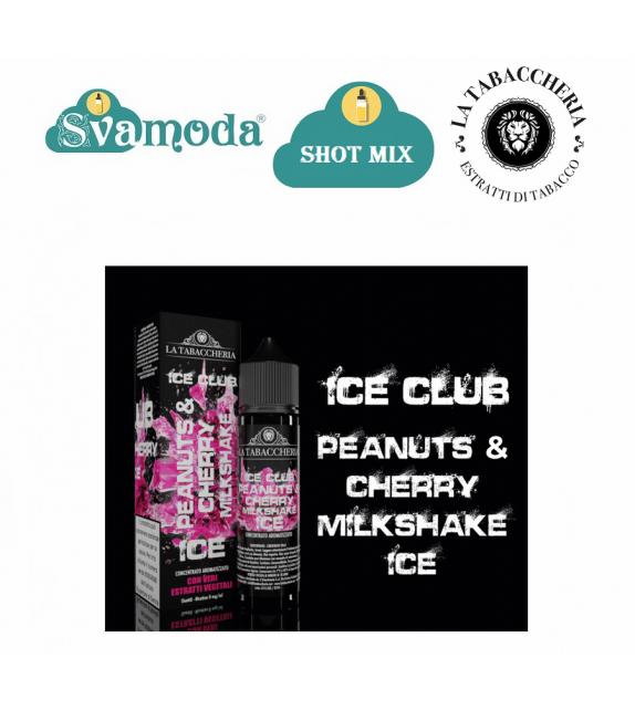 LA TABACCHERIA ICE CLUB PEANUTS & CHERRY MILKSHAKE ICE SHOT MIX 20ML