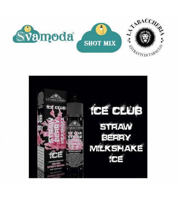 LA TABACCHERIA ICE CLUB STRAWBERRY MILKSHAKE ICE SHOT MIX 20ML