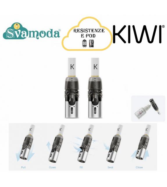 KIWI VAPOR KIWI 2 POD SOFT BLACK (2Pz)