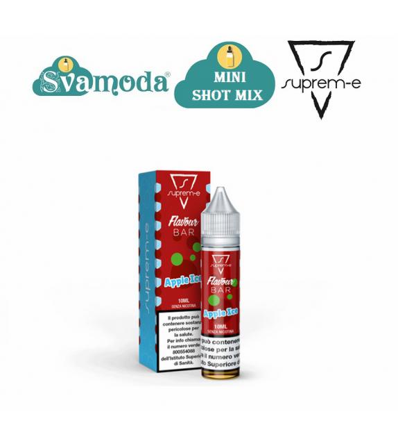 SUPREM-E FLAVOUR BAR APPLE ICE MINI SHOT MIX 10ML