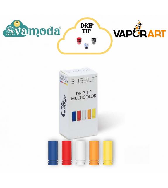 VAPORART BUBBLE MULTICOLOR DRIP TIP (5Pz)