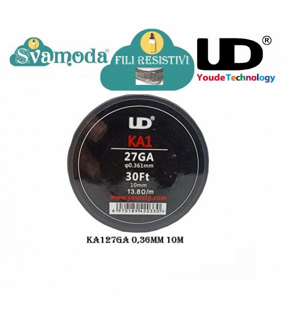 UD YOUDE TECHNOLOGY FILO RESISTIVO KANTHAL 27GA 0,36MM