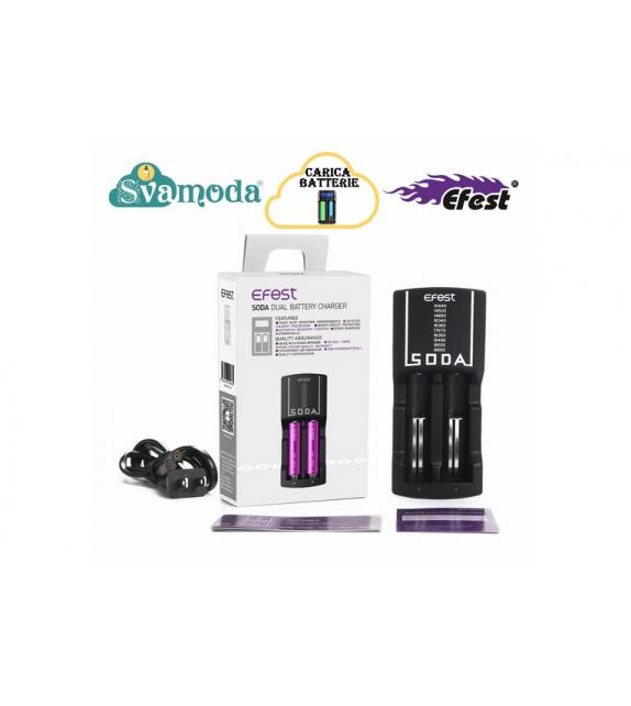 EFEST SODA DUAL CHARGER CARICABATTERIE