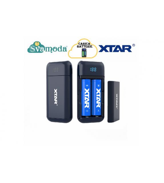 XTAR PB2 CARICABATTERIE