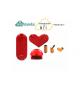 PERKEY LOVE STARTE KIT (ROSSA)