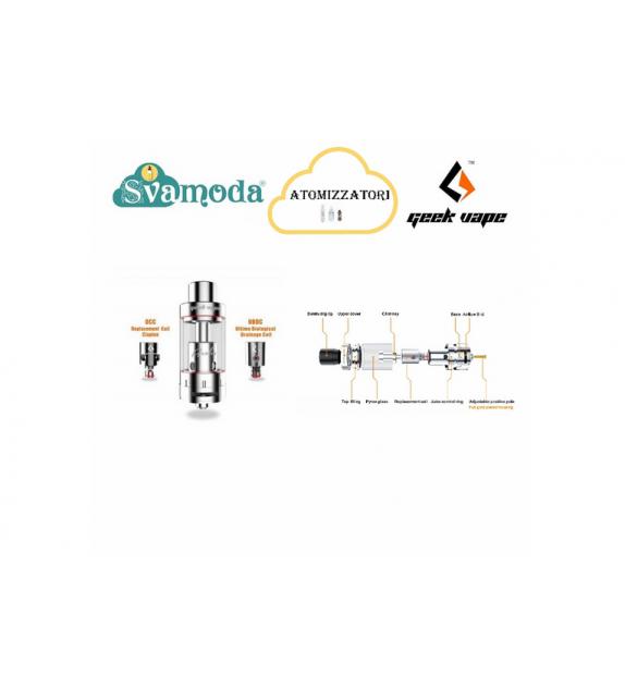 GEEK VAPE AEOLUS ATOMIZZATORE (SILVER)