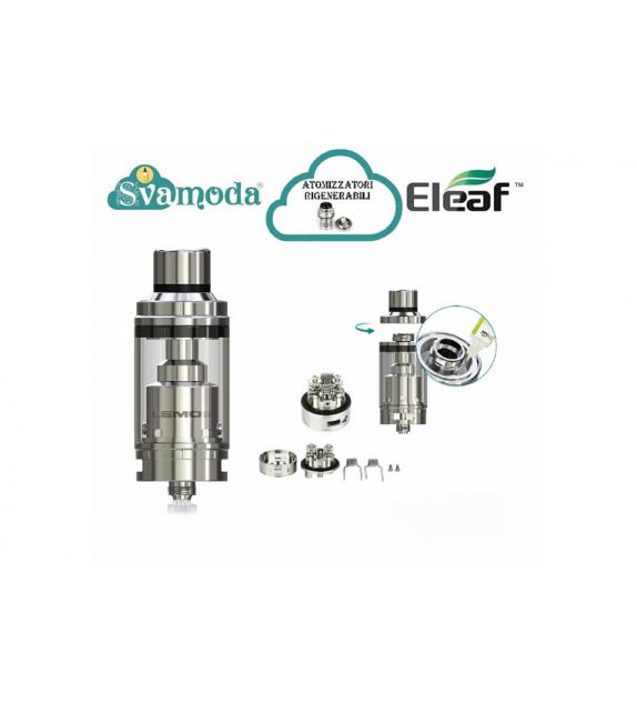 ELEAF LEMO 3 ATOMIZZATORE (SILVER)