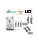 UD YOUDE TECNHOLOGY ZEEP 2 POD OPEN TRASPARENTE MESH 1,0 OHM (3Pz)