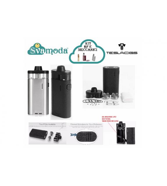 TESLACIGS BITURBO MECH DUEAL RDA KIT
