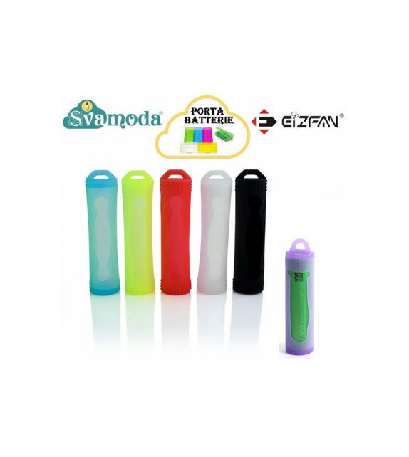 EIZFAN PORTA BATTERIE 18650 1 POSTO SILICONE